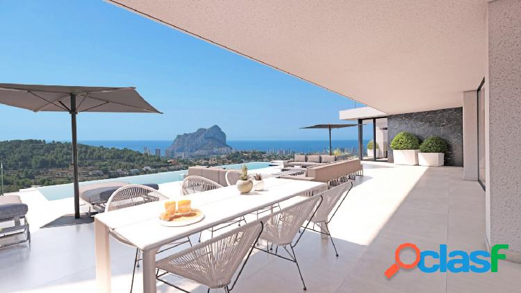 VILLA DE LUJO DE OBRA NUEVA EN CALPE