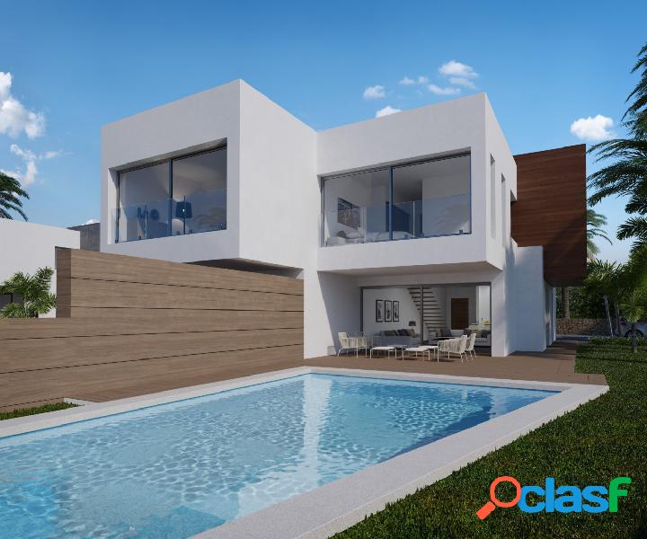 VILLAS PAREADAS DE OBRA NUEVA EN MORAIRA