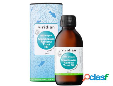 Viridian 100% Organic Scandinavian Rainbow Trout Oil 200ml