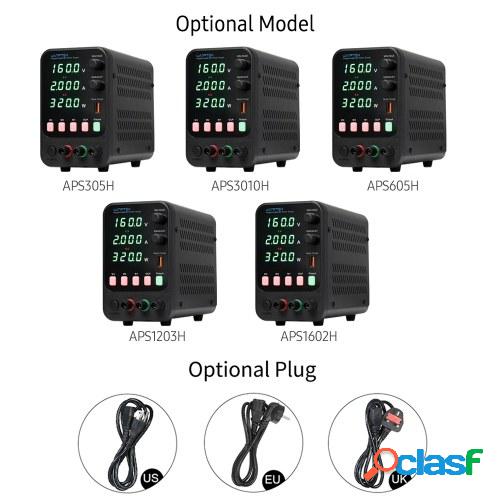 WANPTEK banco fuente de alimentación de CC Variable 120V 3A