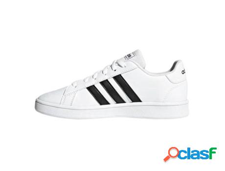 Zapatillas Deportivas ADIDAS Grand Court K (Negro, Blanco -