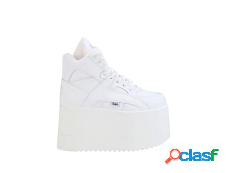 Zapatillas Mujer Buffalo Towers High Cuero Suave (Tam: 38)