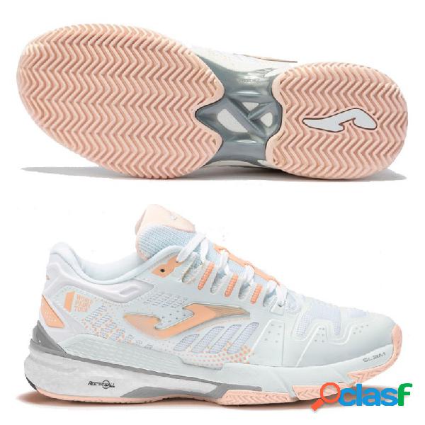 Zapatillas joma t.slam lady 2207 blanco rosa claro 40,5