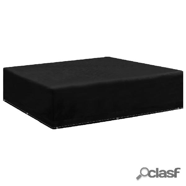 vidaXL Funda para muebles de jardín 8 ojales 200x200x70 cm
