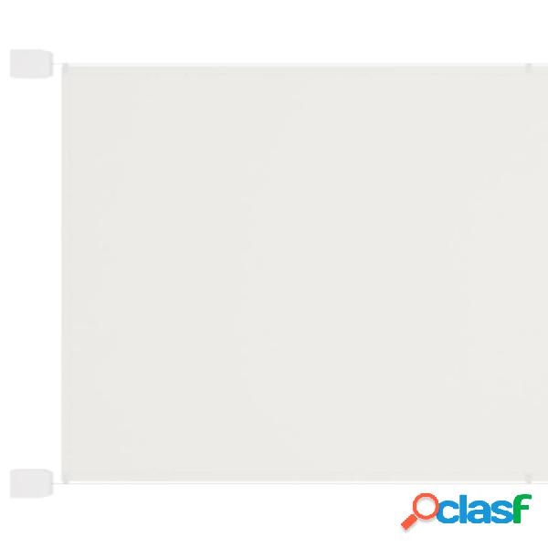 vidaXL Toldo vertical blanco 60x800 cm tela oxford