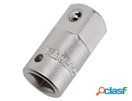 Adaptador maurer aumentador de 1/2 hembra a 3/4 macho