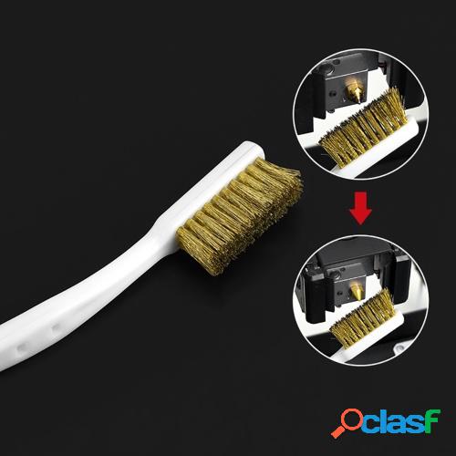 Aibecy Impresora 3D Boquilla Cepillo de limpieza Herramienta
