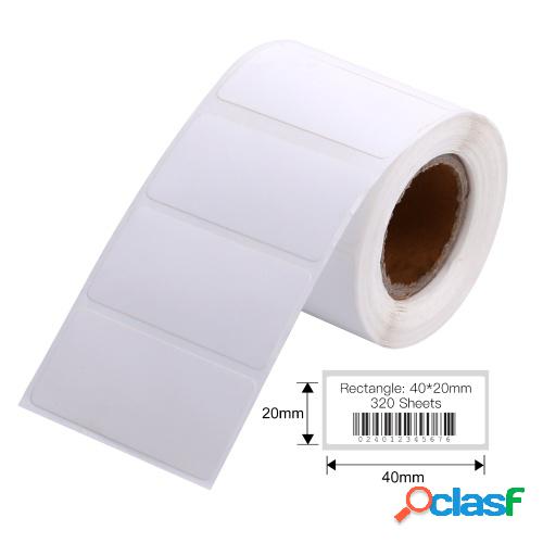 Aibecy Label Paper Thermal Sticker Self-Adhesive Printable