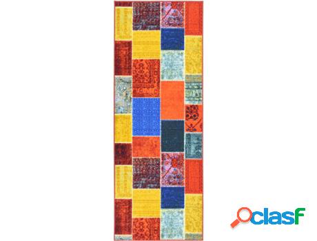Alfombra VIDAXL (Multicolor - Poliamida - 80 x 250 cm)
