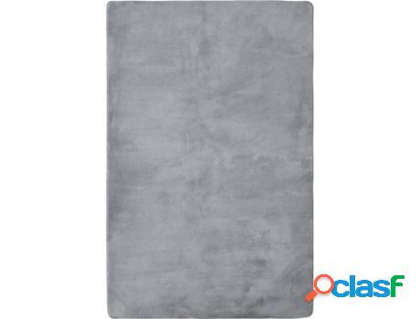 Alfombra VIDAXL Rectangular Liso 336466 (Gris - 230 x 160 cm