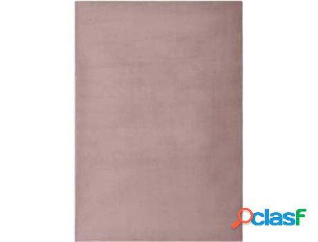 Alfombra VIDAXL Rectangular (Rosa - Poliéster - 180 x 270