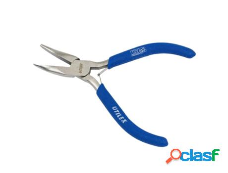 Alicates mini boca curva 120 mm.