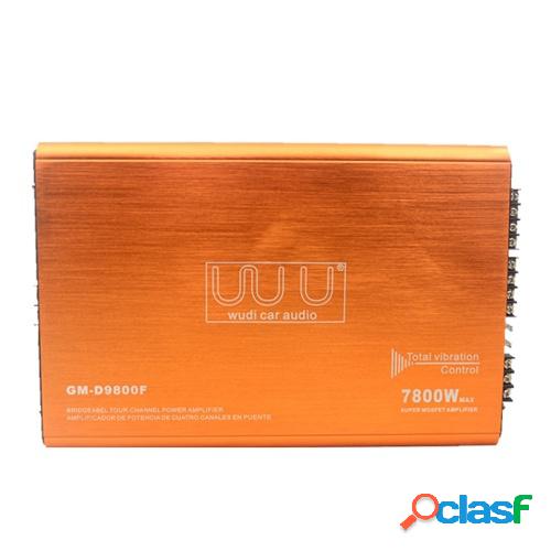 Amplificador de Audio de coche de 4 canales 7800W HiFi clase