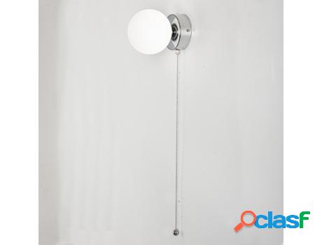 Aplique de Pared LEDKIA (Blanco - G9 - 15 W - Metal -