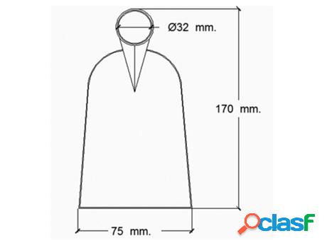 Azada forjada sin mango 343/ 340 gramos