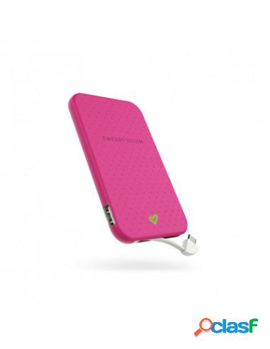 BATERIA EXTERNA UNIVERSAL ENERGY 2.500MAH MICRO USB PINK