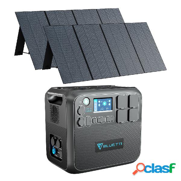 BLUETTI AC200Max + 2/PV350 Generador Solar Kit