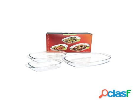 Bandeja EXCELLENT HOUSEWARE (Cristal - Muticolor)