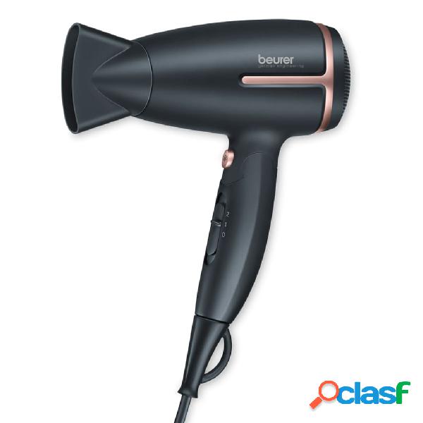 Beurer Secador de pelo de viaje 1600 W negro HC 25