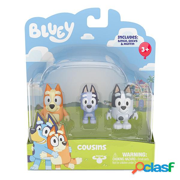 Bluey Pack Figuras: Cousins