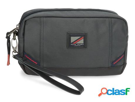 Bolsa PEPE JEANS Hackney (Poliéster - Gris - 24,5 x 15 x 6