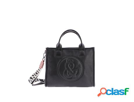Bolso FUN&BASICS Piel Sintética Mujer (Negro)