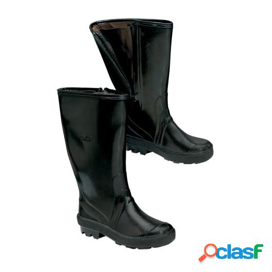 Bota Agua T41 Alta Ingenio Pvc Marron Forro Interior P'Agua