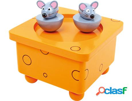 Brinquedo Interativo SMALL FOOT COMPANY (Madera - Naranja -