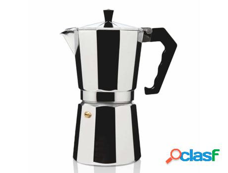 Cafetera italiana HAEGER MOKA Pot 9 (Aluminio - 9 Tazas)