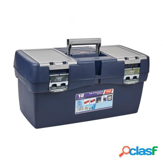 Caja Herramientas 580X290X290Mm Bandeja/Estuche Metal