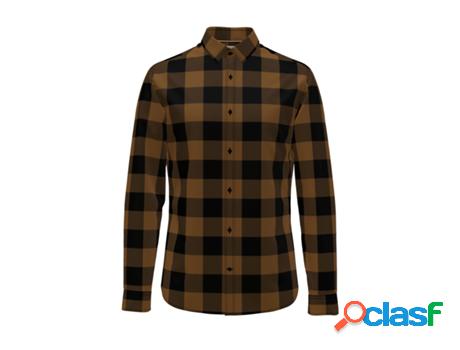 Camisa JACK & JONES Hombre (Multicolor - M)