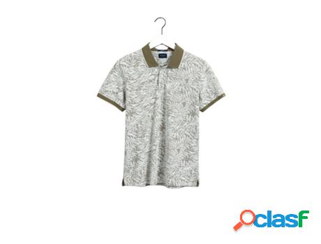 Camisa Pólo Pique de Algodão Gant Leaf (Tam: S)