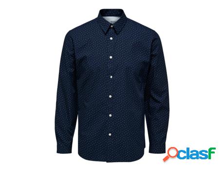 Camisa SELECTED Hombre (Multicolor - XXXL)