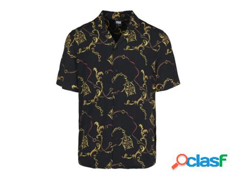 Camisa URBAN CLASSICS Hombre (Multicolor - XS)