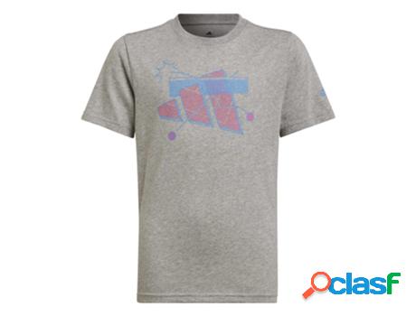 Camiseta ADIDAS Hombre (Multicolor - 3/4 Años)