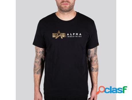 Camiseta ALPHA INDUSTRIES Hombre (Multicolor - S)