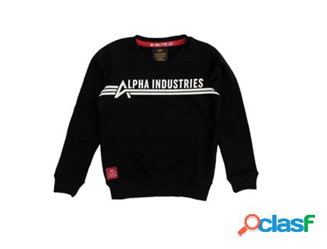 Camiseta ALPHA INDUSTRIES Unisexo (Multicolor - 8 Años)