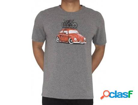 Camiseta CYCOLOGY Road Trip (gris - L)