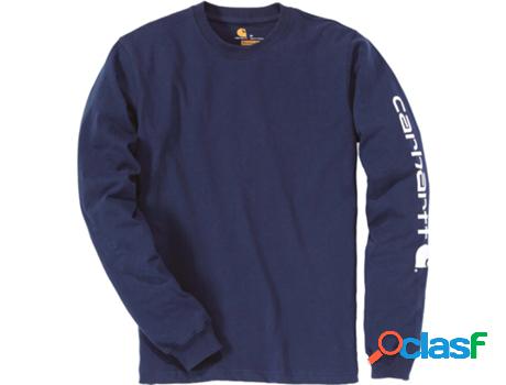 Camiseta Mangas Largas Carhartt Logo (Tam: L)