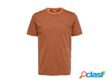 Camiseta SELECTED Hombre (Multicolor - XL)