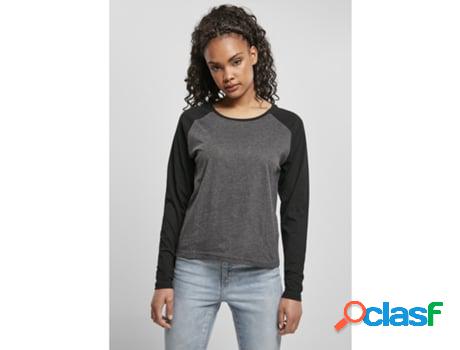 Camiseta URBAN CLASSICS Mujer (Multicolor - S)
