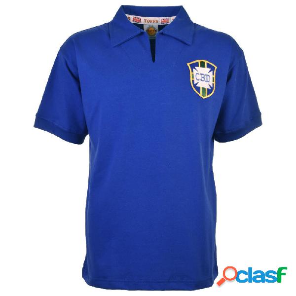Camiseta azul Brasil 1958