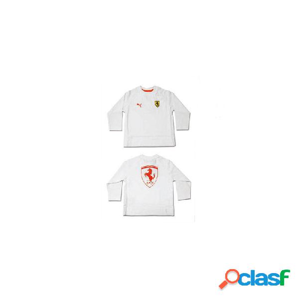 Camiseta bebé Ferrari blanco talla 30 meses