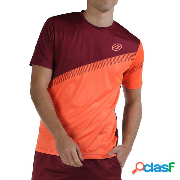 Camiseta bullpadel cogua coral fluor xl