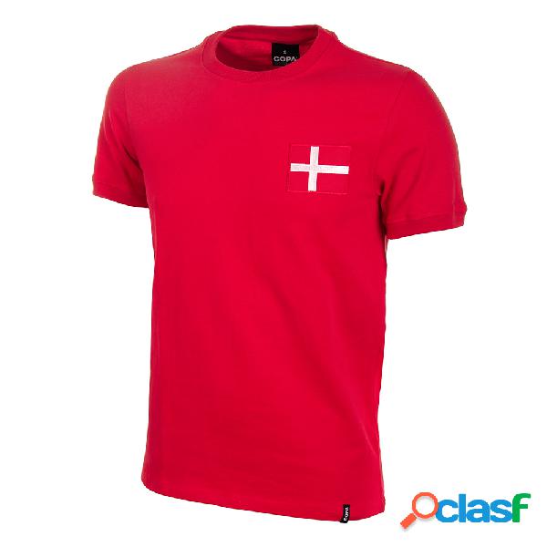 Camiseta retro Dinamarca años 70