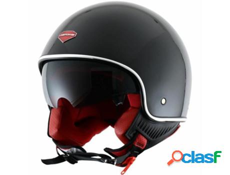 Casco para Moto ASTONE HELMETS Minijet re (Negro -