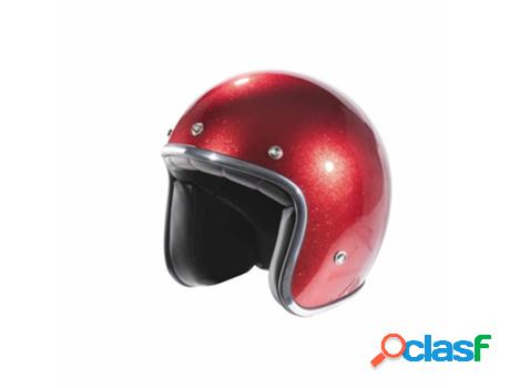 Casco para Moto NOX 2662 (Rojo - M)