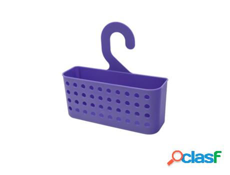 Cesta plastico multiusos (pinzas / duchas) con colgador