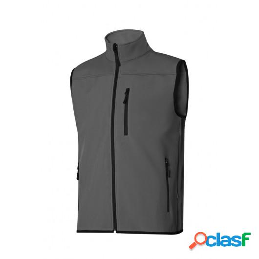 Chaleco Trabajo Xxl 94%Poli6%Elas Multibolsillos Gr Soft She