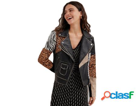 Chaqueta DESIGUAL Mujer (Multicolor - S)